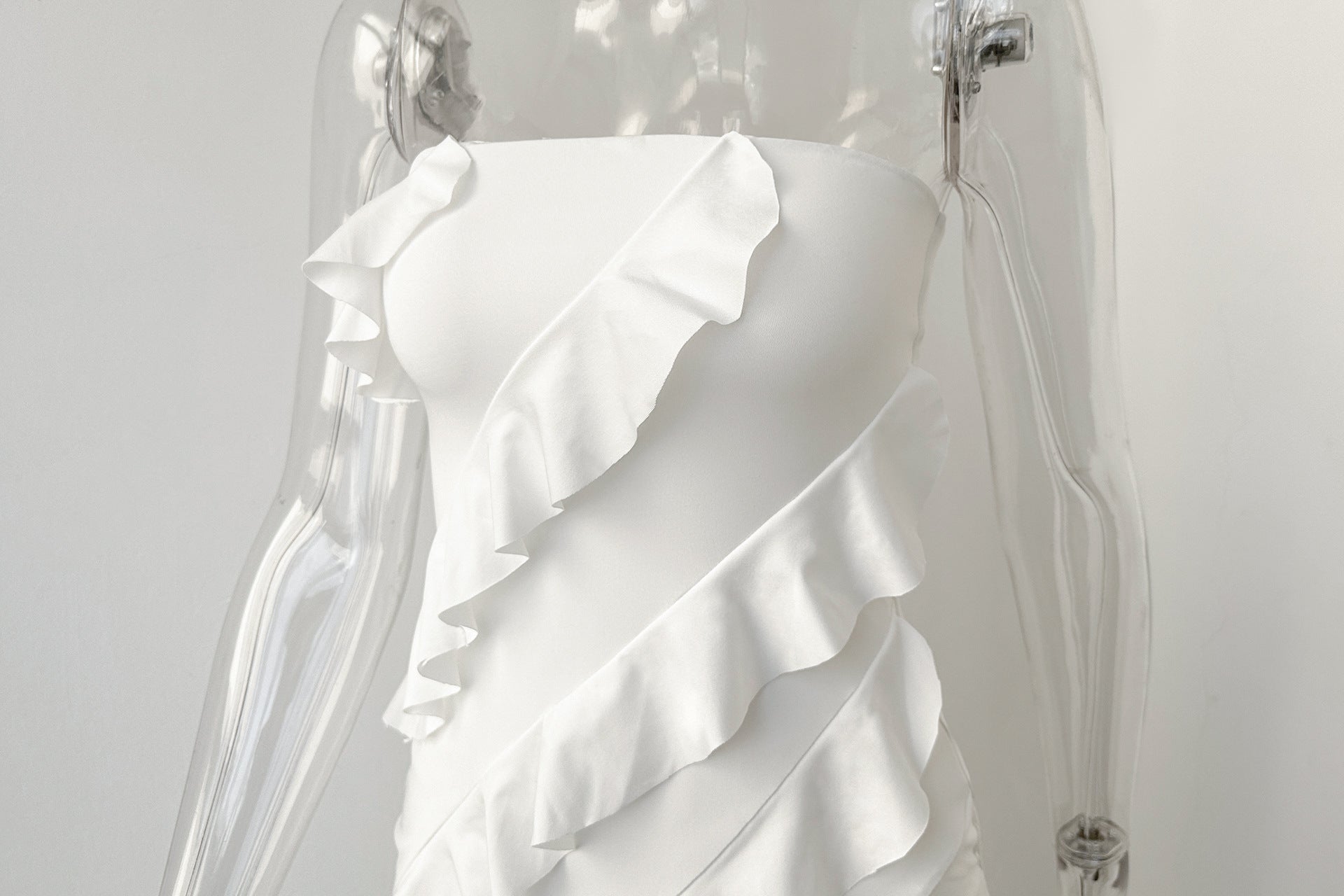 Azrim Maxi Dress White