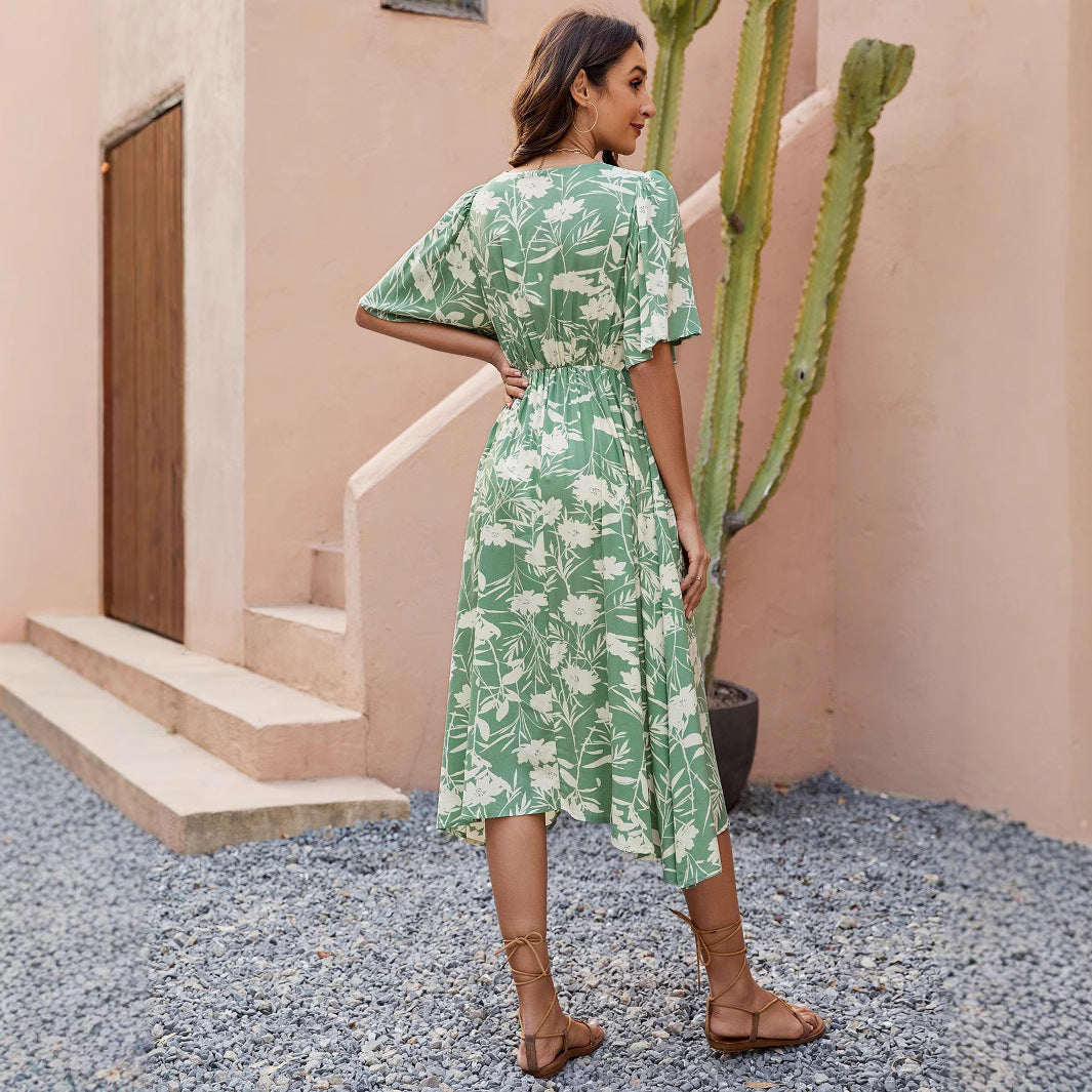 Belinda Elevated Women's Floral a Line Dress Evening Wear Edit