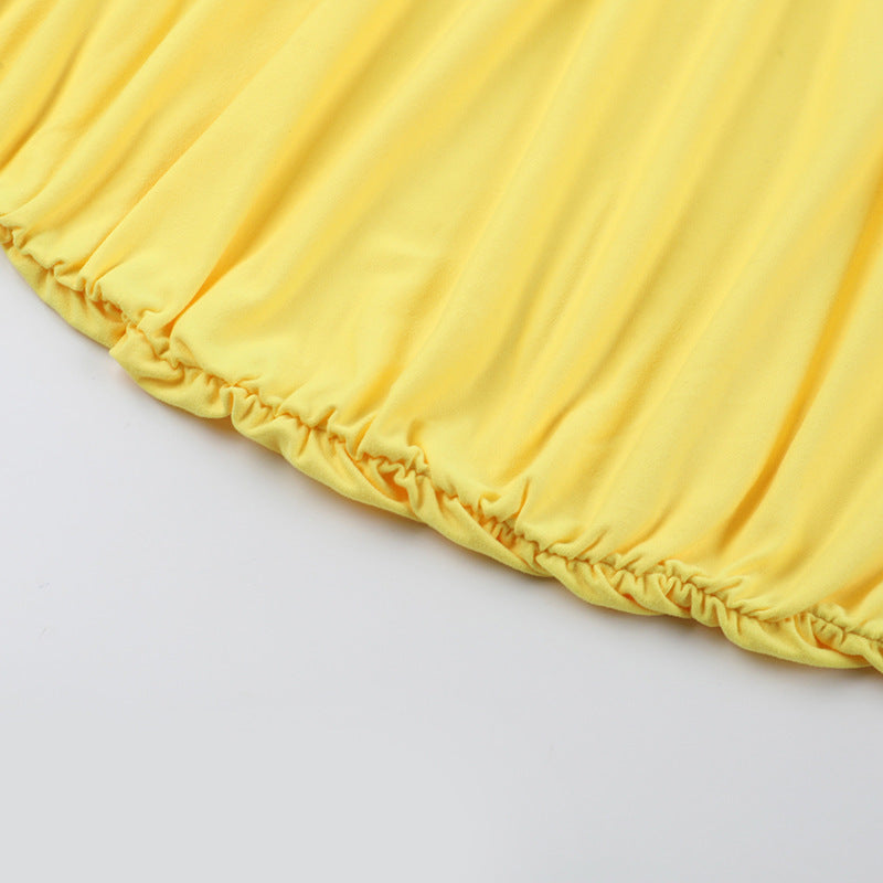 Canaria Maxi Dress Yellow