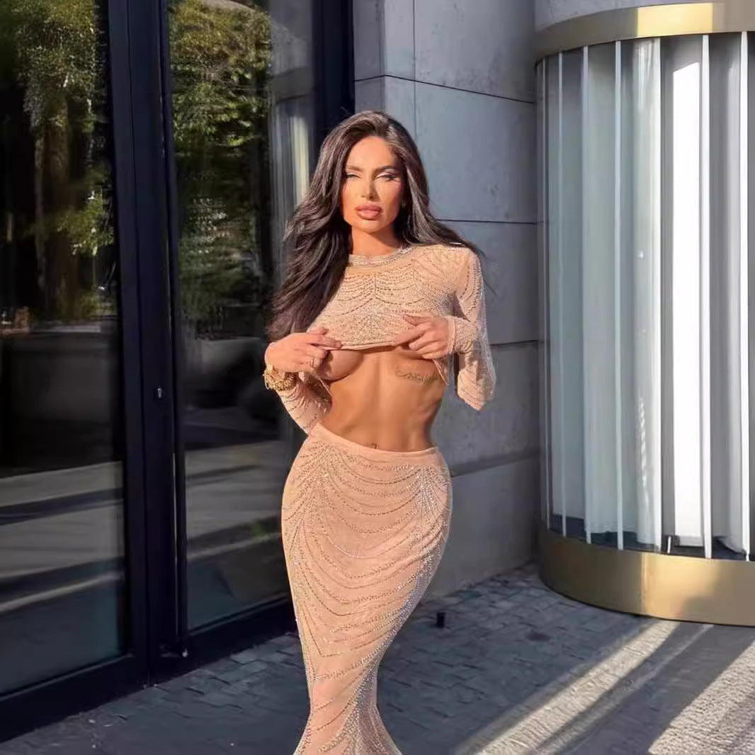 Designer Chic Strapless Prom Dress - Fashionpara