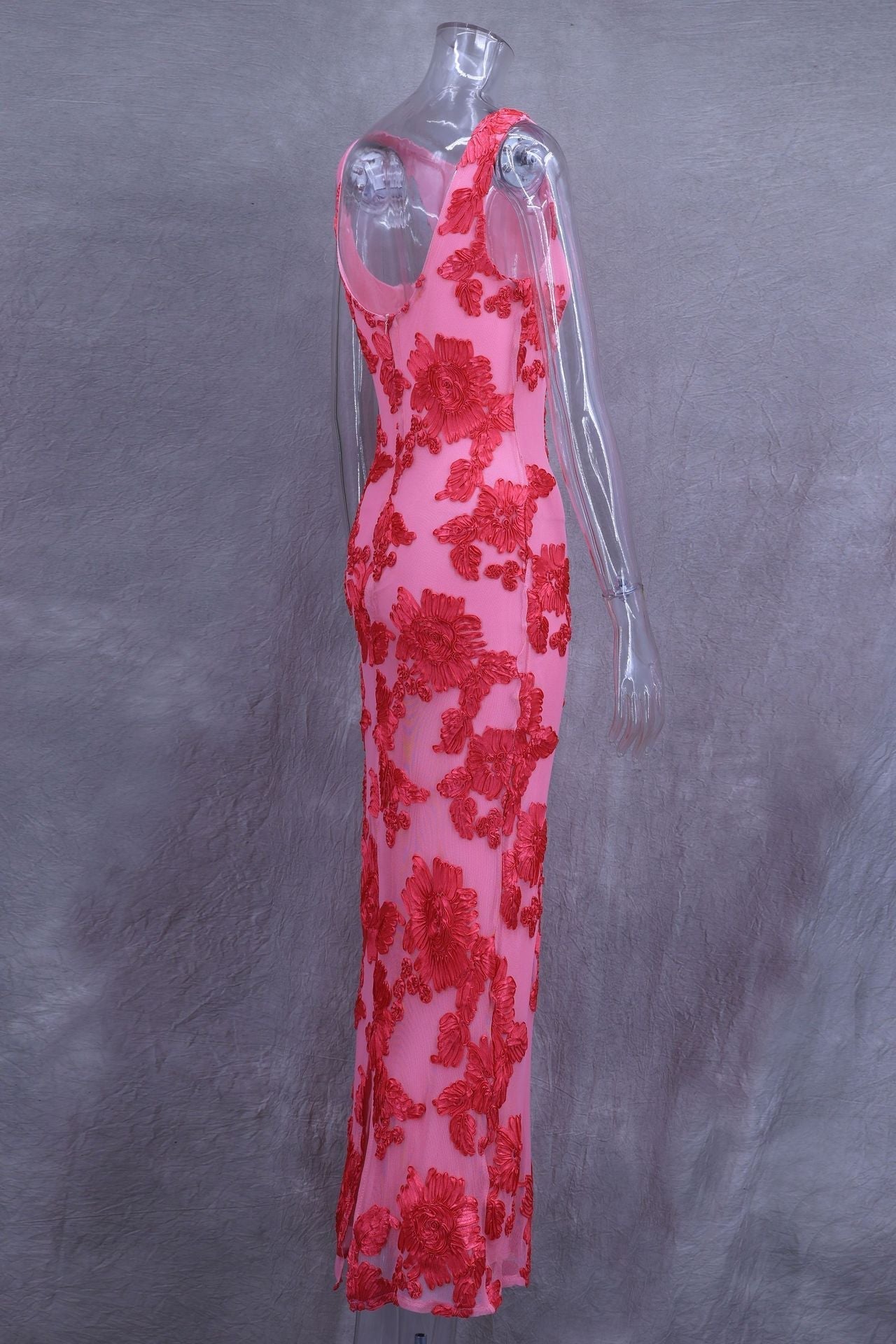 Morganite Maxi Dress Pink