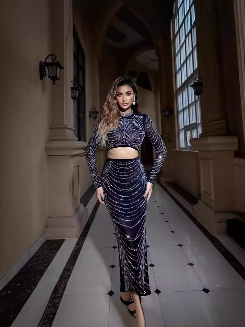 Designer Chic Strapless Prom Dress - Fashionpara