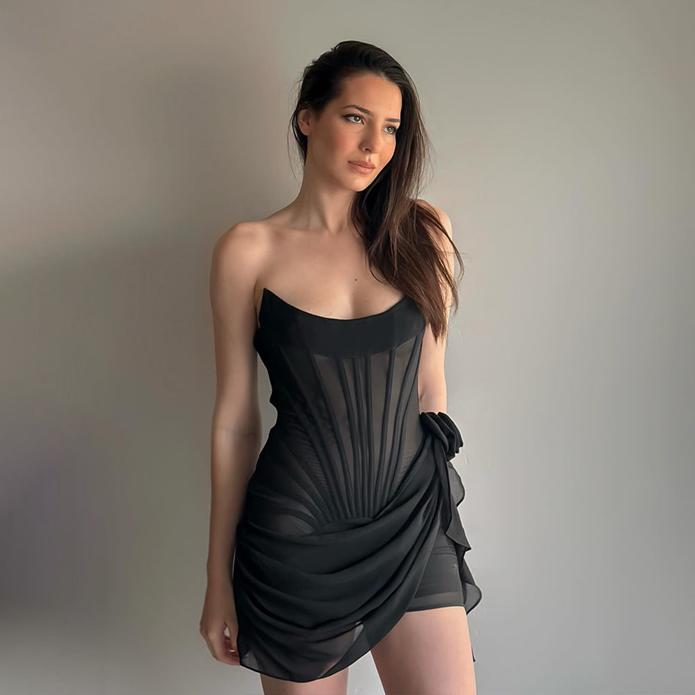 Lorene Mini Dress Black