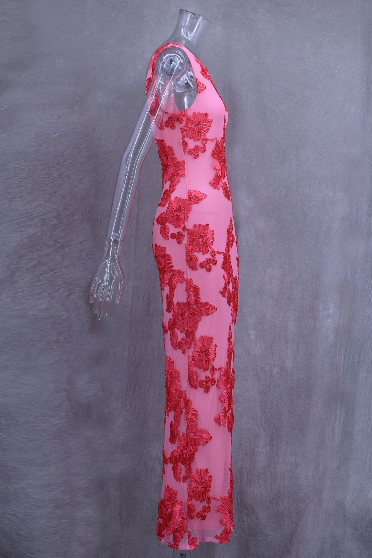 Morganite Maxi Dress Pink