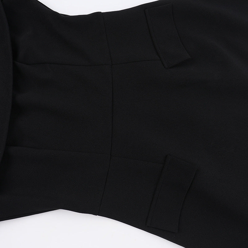 Barbara 2.0 Off Shoulder Mini dress Black