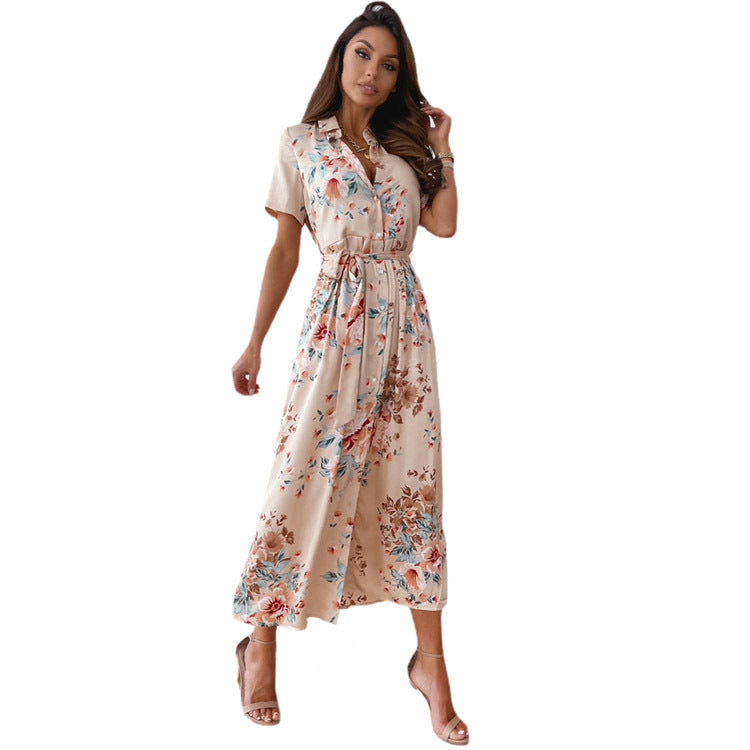 Read My Tulips Smocked Ruffle Maxi Dress FINAL