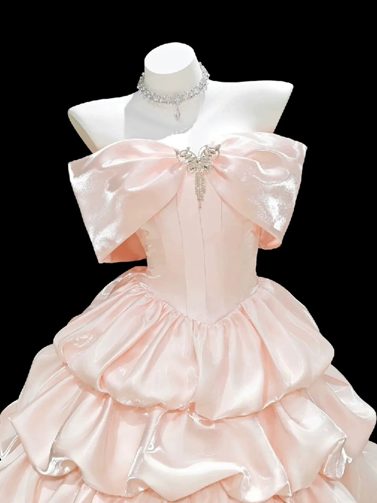 Off-the-Shoulder Pink Short Birthday Dress Ruffled A-Line Homecoming Dress