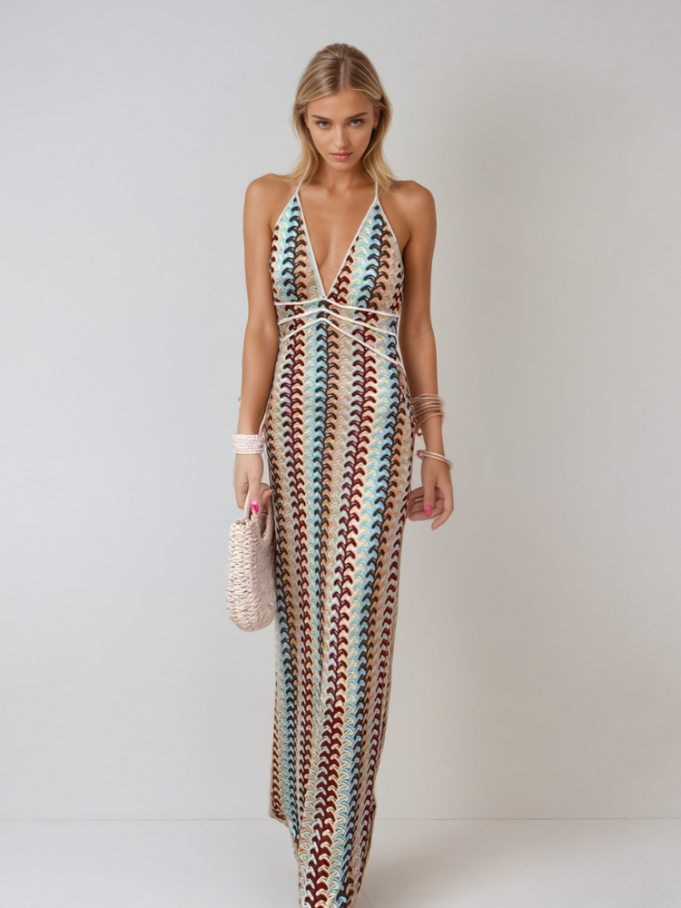 Dilara Backless Maxi Dress