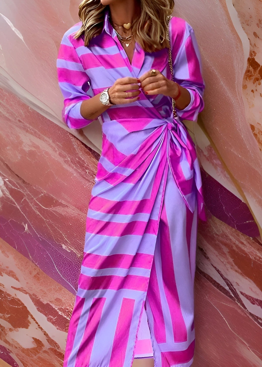 The Most Beautiful Wrap Dress