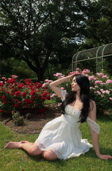 Fresh White Lace Off-the-shoulder Sleeve A-line 17th Birthday Homecoming Dress cc4284