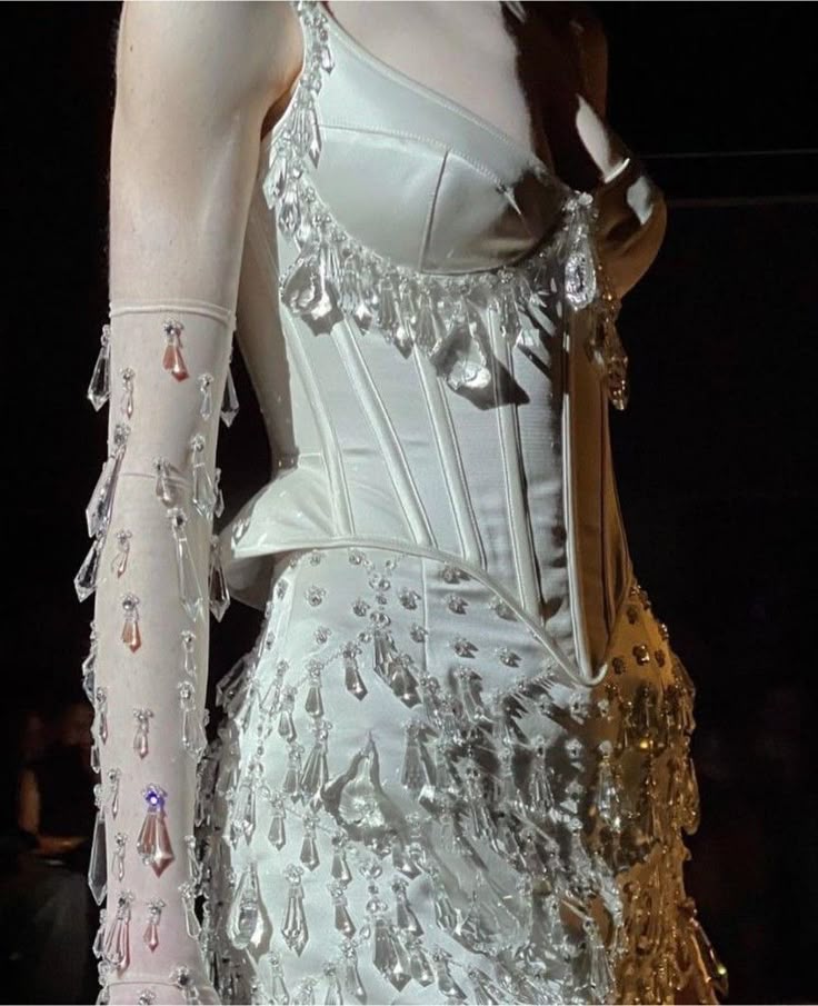 Fantasy White Strapless Deep V Neck Crystal Satin Slim Fit Birthday Party Homecoming Dress cc4329