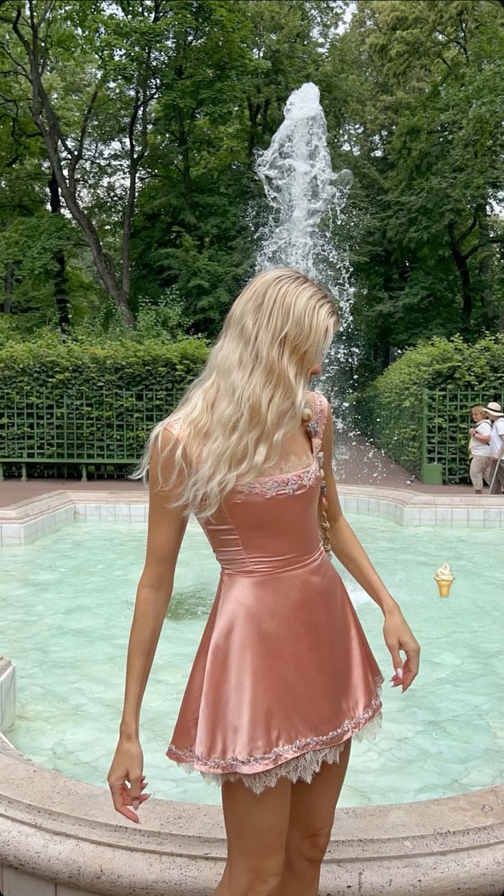 Sweet Pink Square Neck Lace Waist Satin 16th Birthday Homecoming Dress cc4332