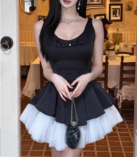 Elegant Tulle Puffy A-line 17th Birthday Homecoming Dress