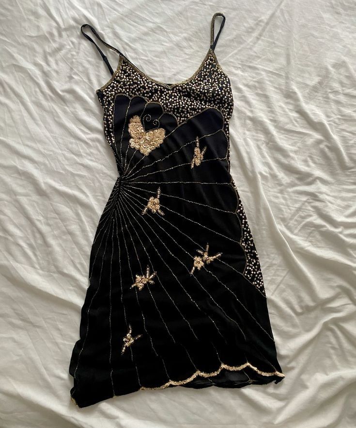 Vintage Black Strapless Butterfly Sequin Birthday Short Skirt Homecoming Dress