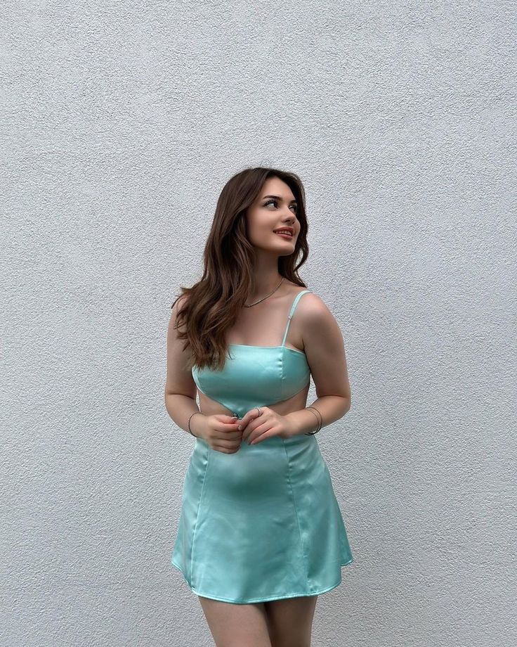 Sexy Hollow Mint Green Satin Mini 17th Birthday Short Skirt Homecoming Dress
