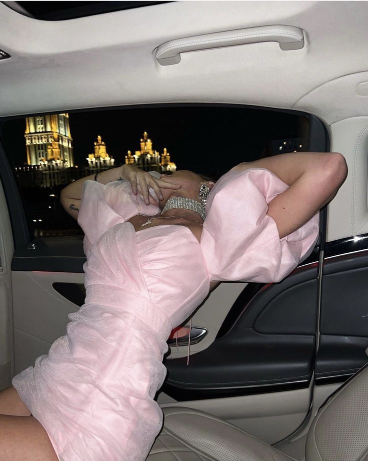 Sweet Puff Sleeve Pink Slim Hip 17th Birthday Homecoming Dress