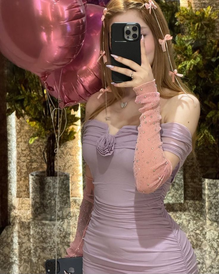 Sweet Lavender One-shoulder Pleated Slim Mesh Hip-wrapped 17th Birthday Homecoming Dress