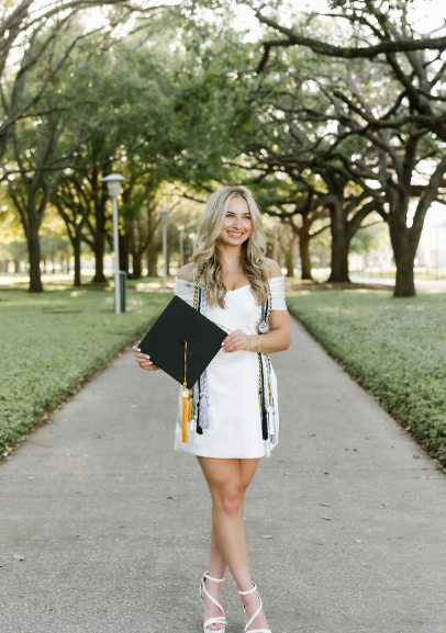 Elegant White One-shoulder Waist Satin Graduation Dress Homecoming Dress cc4630