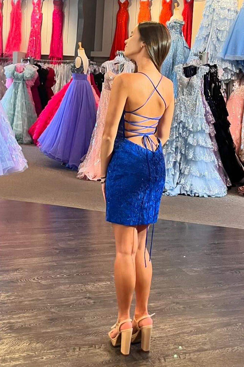 Mint Homecoming Dresses Lace Sweetheart Tight Short Cocktail Dresses
