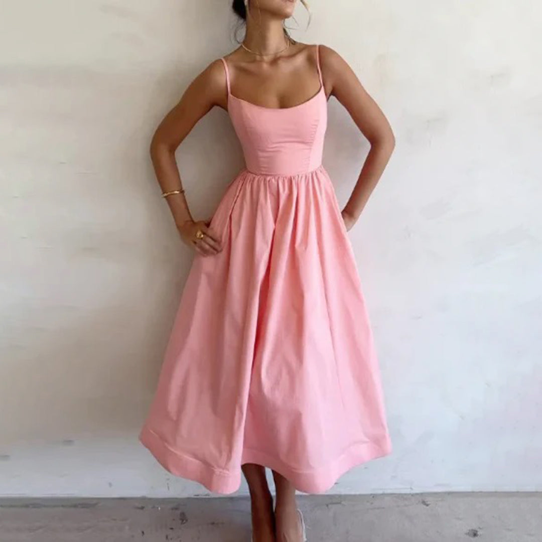 Iliana Elegant Maxi Dress for Women Day to Night Outfit