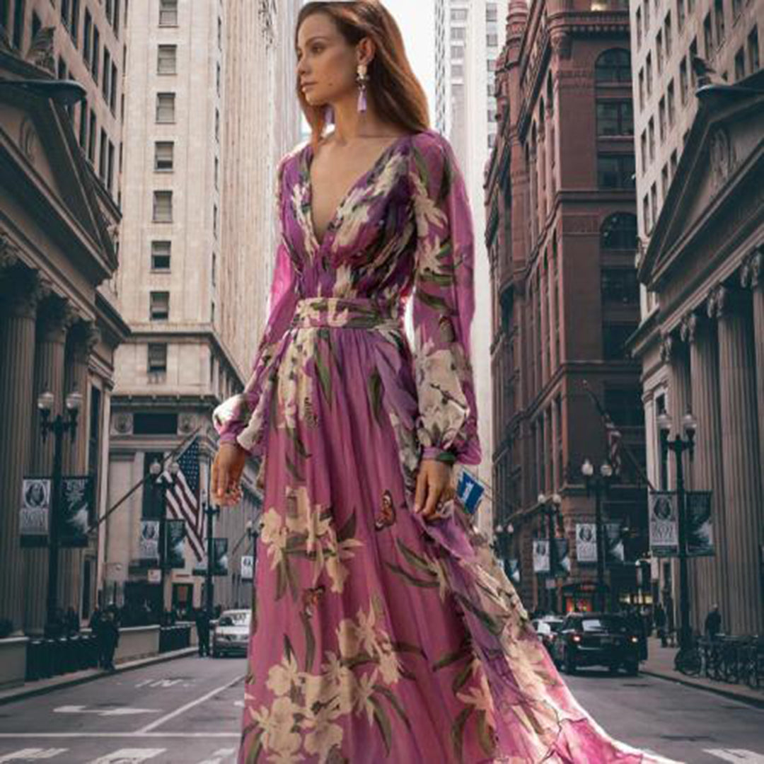 Romina Aesthetic High Quality Maxi Dress Fashion for Women Statement Occasion Edit