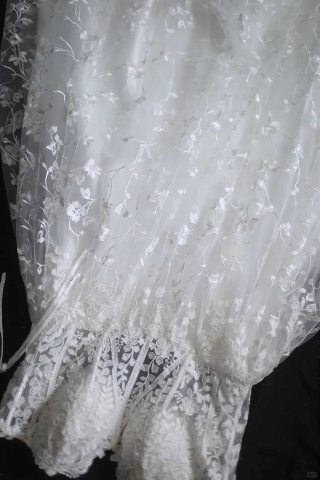 Vintage White Spaghetti Straps Lace A Line Wedding Dress Guest Dress