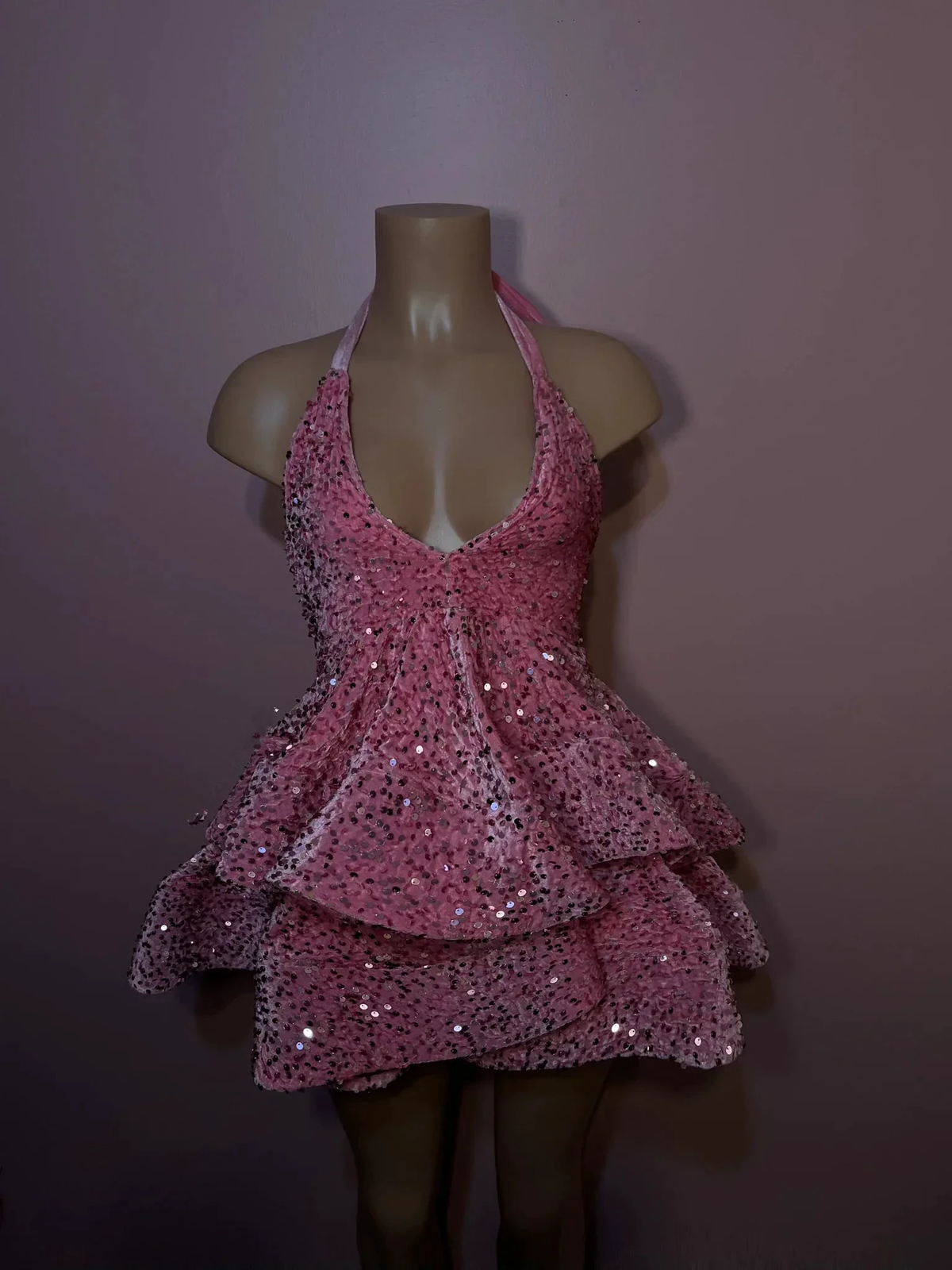 Red Sequin A-line Homecoming Dresses Sparkly Sequin Cocktail Dresses (ZD12167)