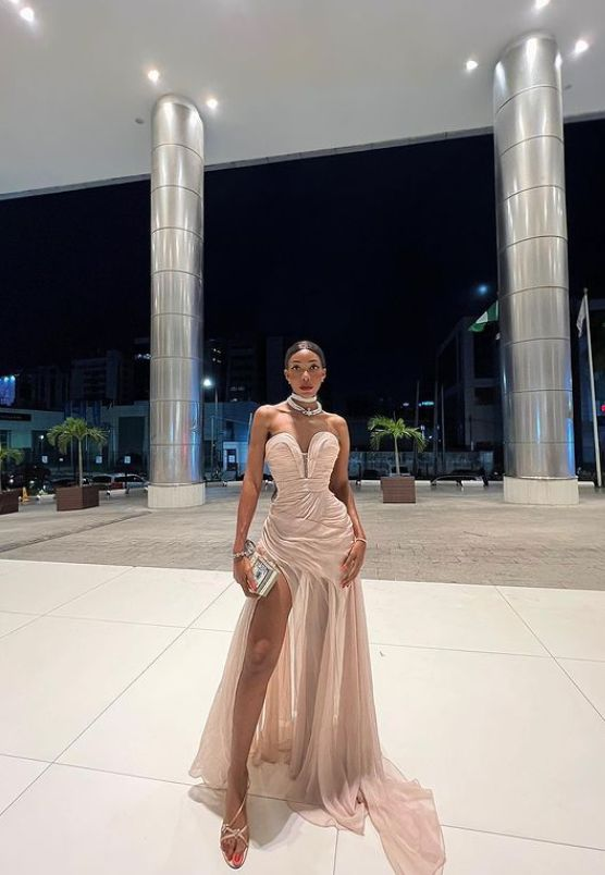Chic Sweetheart Neckline Long Evening Dress,Pageant Dress