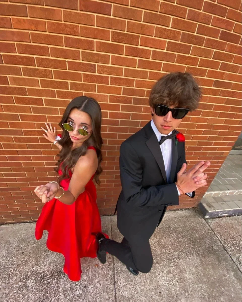 A-line Red Satin Homecoming Dress Red Sleeveless Graduation Dress Y2224 by simplepromdress
