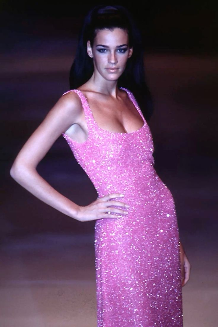 Glitter Pink Sequins Sheath Long Prom Dress,Formal Party Evening Gown
