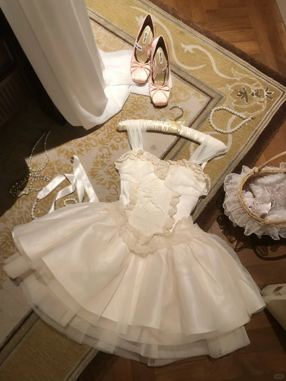 Pretty White Tulle Lace A Line Short Prom Dress Formal Homecoming Dress Birthday Outfits