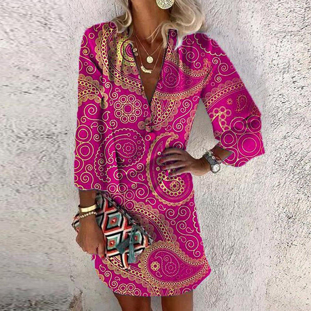 Nina Elegant Mini Dress for Women Feminine Flowy Style