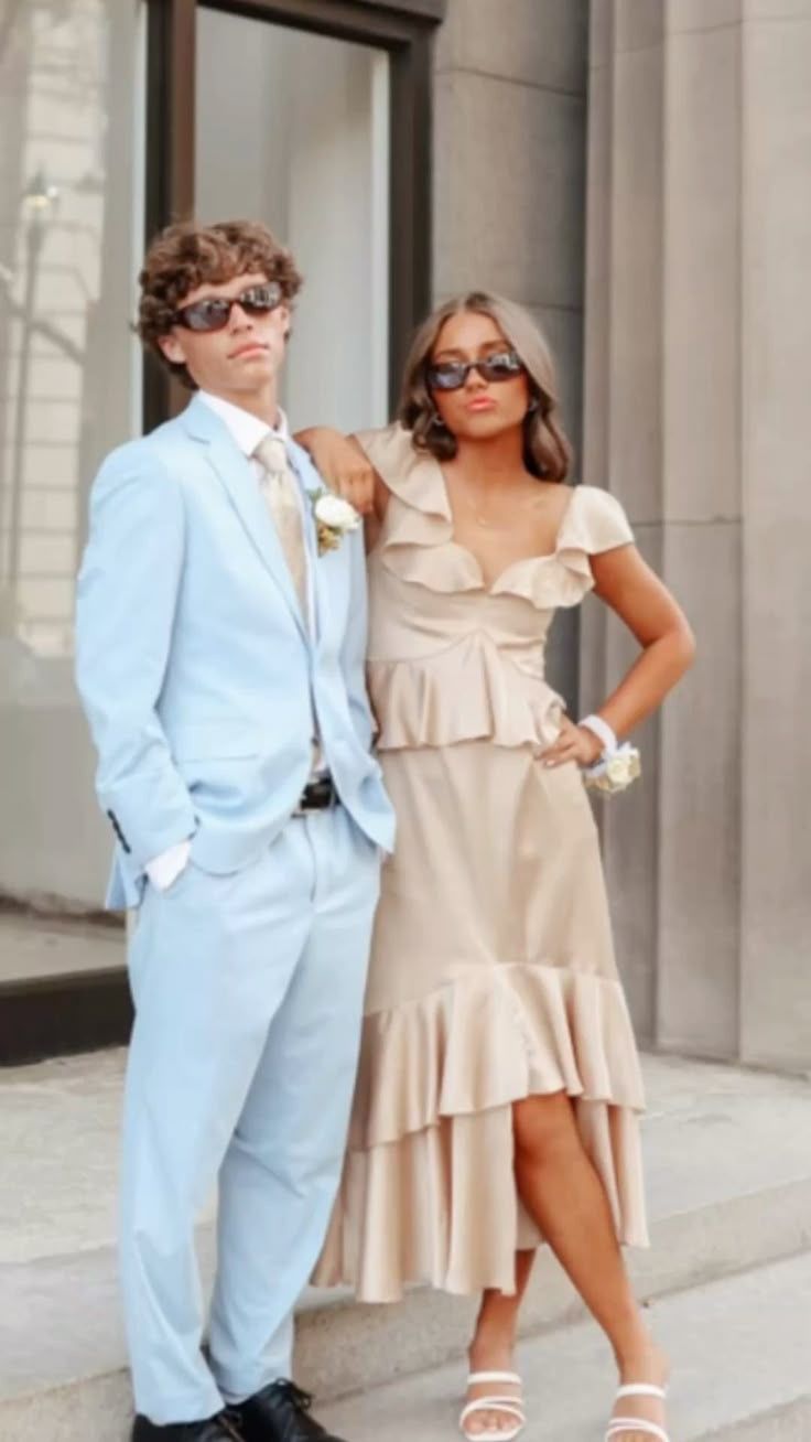 Ruffled A-Line Champagne Wedding Dress Long Evening Dress