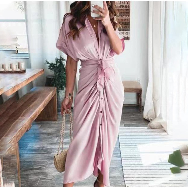 Yesenia Trendy and Elegant Summer Dress for Women Sophisticated Look