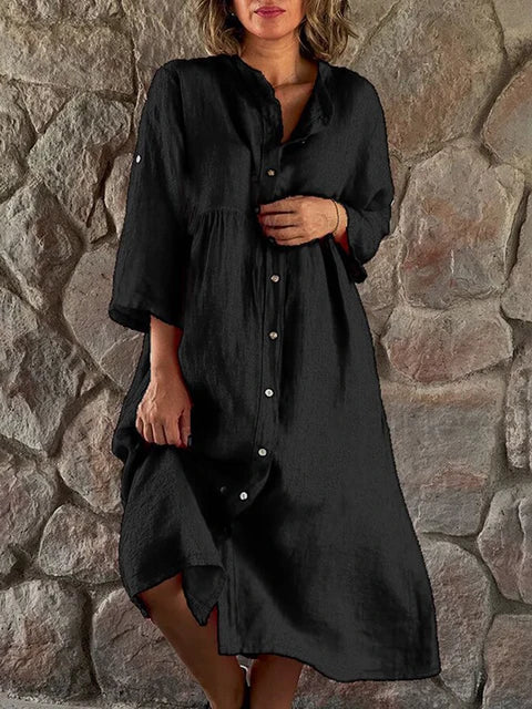 Olaya Casual and Stylish Summer Dress for Women Flattering Modern Fit
