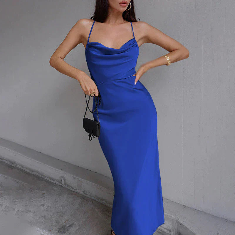 Effortless Claire Fashion Midi Dress Evening Wear Edit