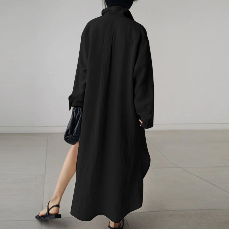 Clara Effortless Light Shirt Dress Statement Occasion Edit