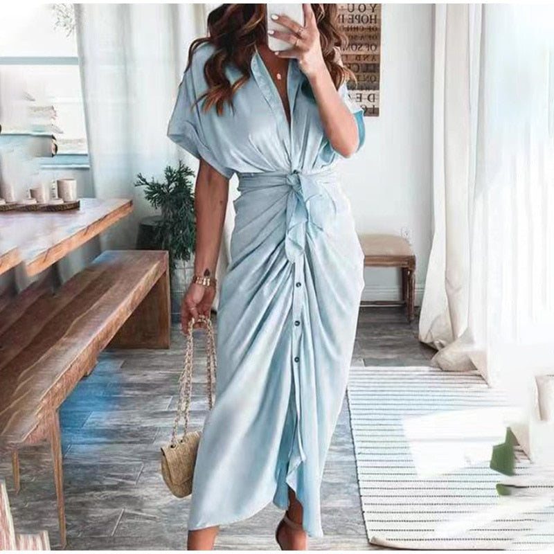 Yesenia Trendy and Elegant Summer Dress for Women Sophisticated Look