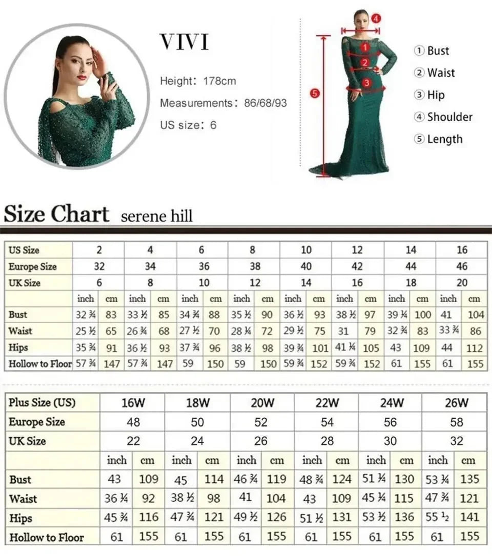 Customized 2025 Dubai Green Grid Cut Out Lace Beaded Feathers Sleeves Elegant Dresses Gowns for Formal Occasion DLA72394A (ZD17185)
