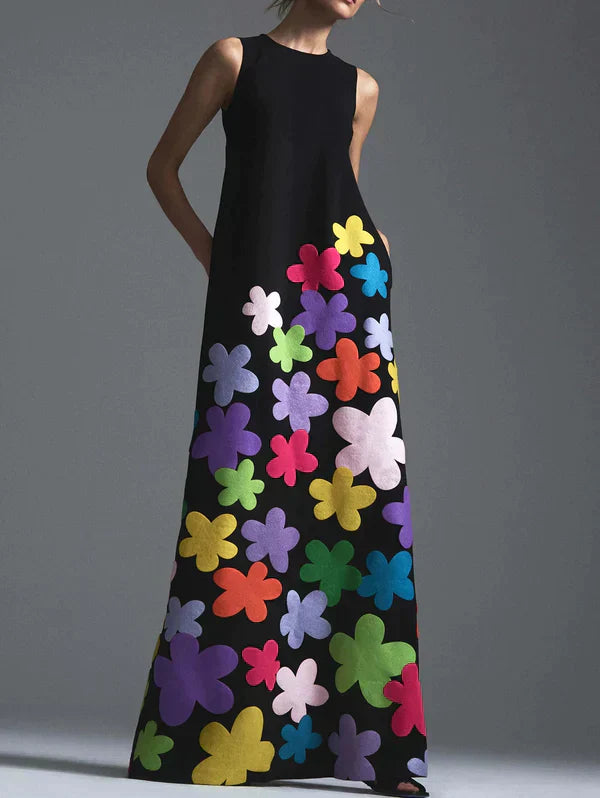Iria Premium Floral Dress Boutique Collection