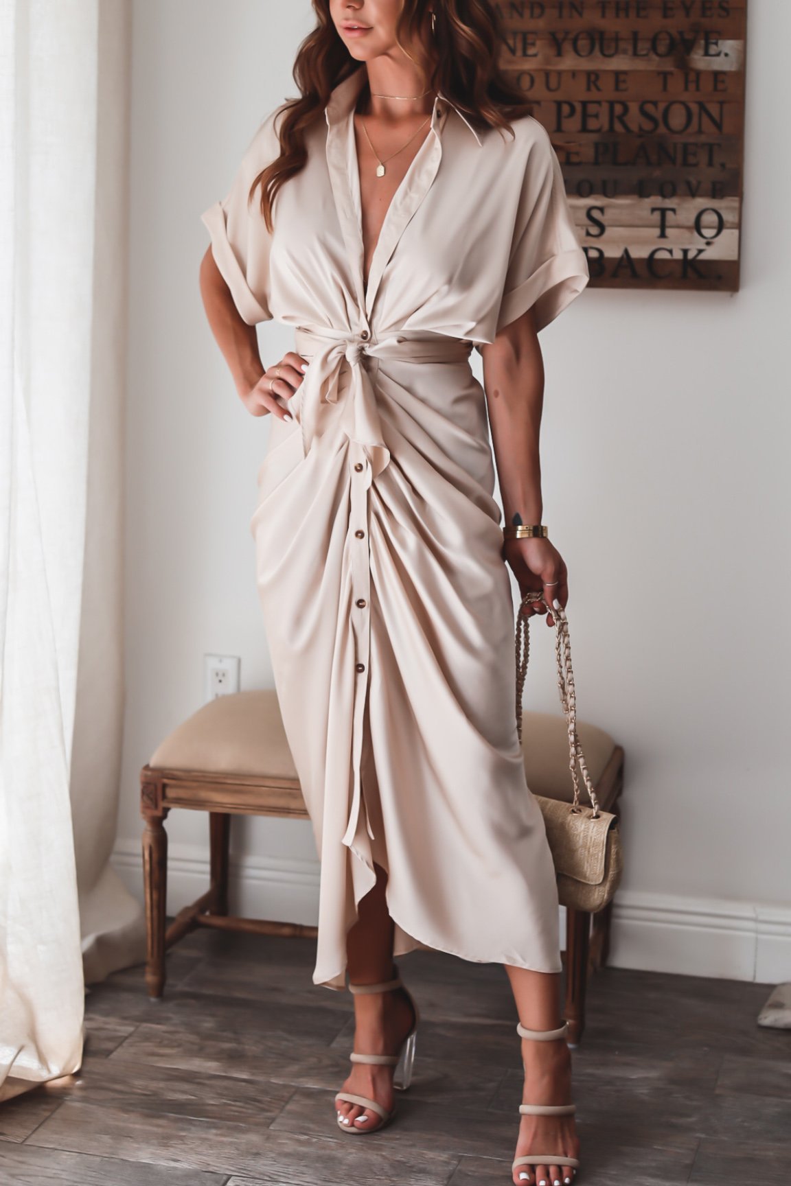 Yesenia Trendy and Elegant Summer Dress for Women Sophisticated Look
