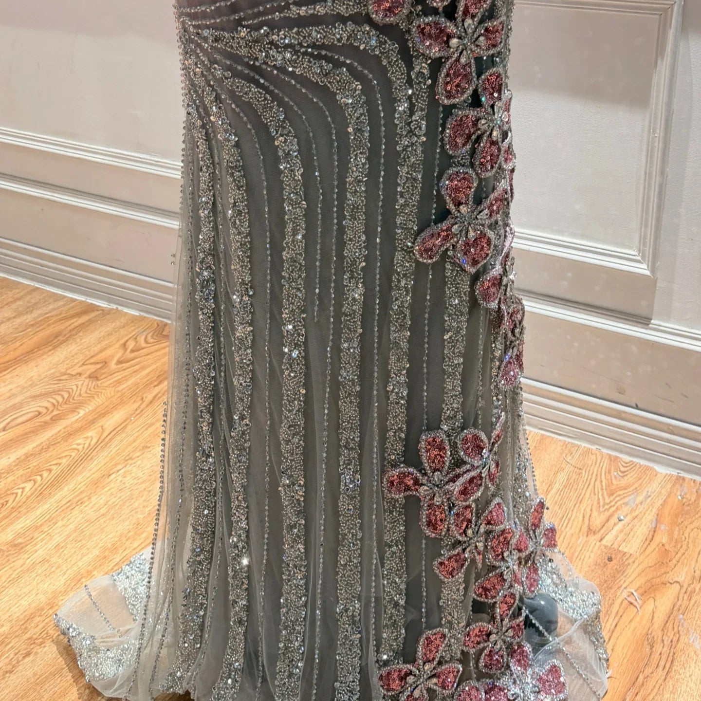 Zapdress Pink Ombre Heavy Beaded Mermaid Evening Dress 2026 Luxury Party Gowns for Women DLA73532 Customized (ZD17277)