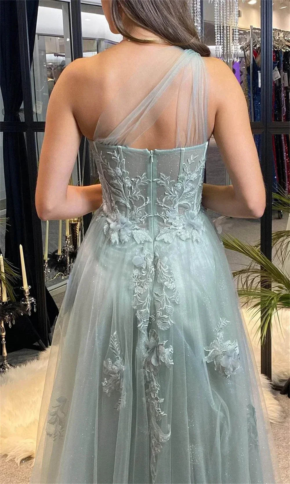 Prom Party Cocktail Evening Dresses Ball Gowns Wedding Party Dress Women Elegant Luxury Dress for Weddings Formal New Customized green