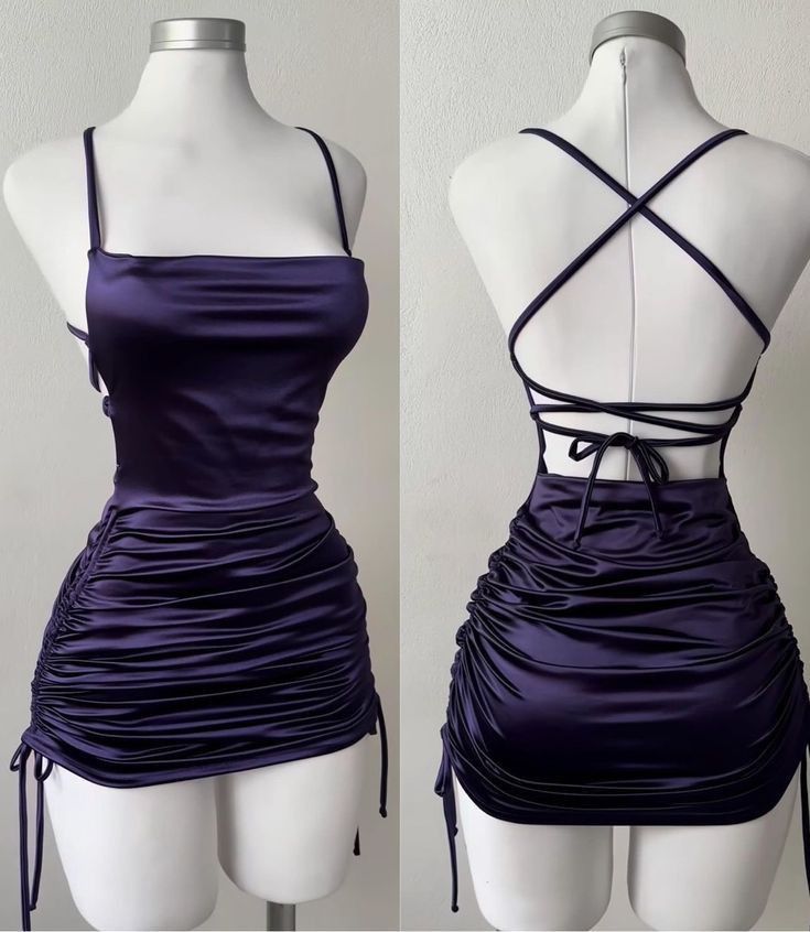 Pretty Sheath Straps Navy Blue Short Prom Dresses Backless Homecoming Dress