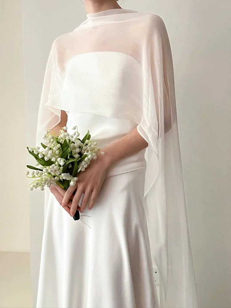 Unique Mermaid Strapless Pleats Satin Wedding Dresses Brides Dress - View 3 | FashionDia