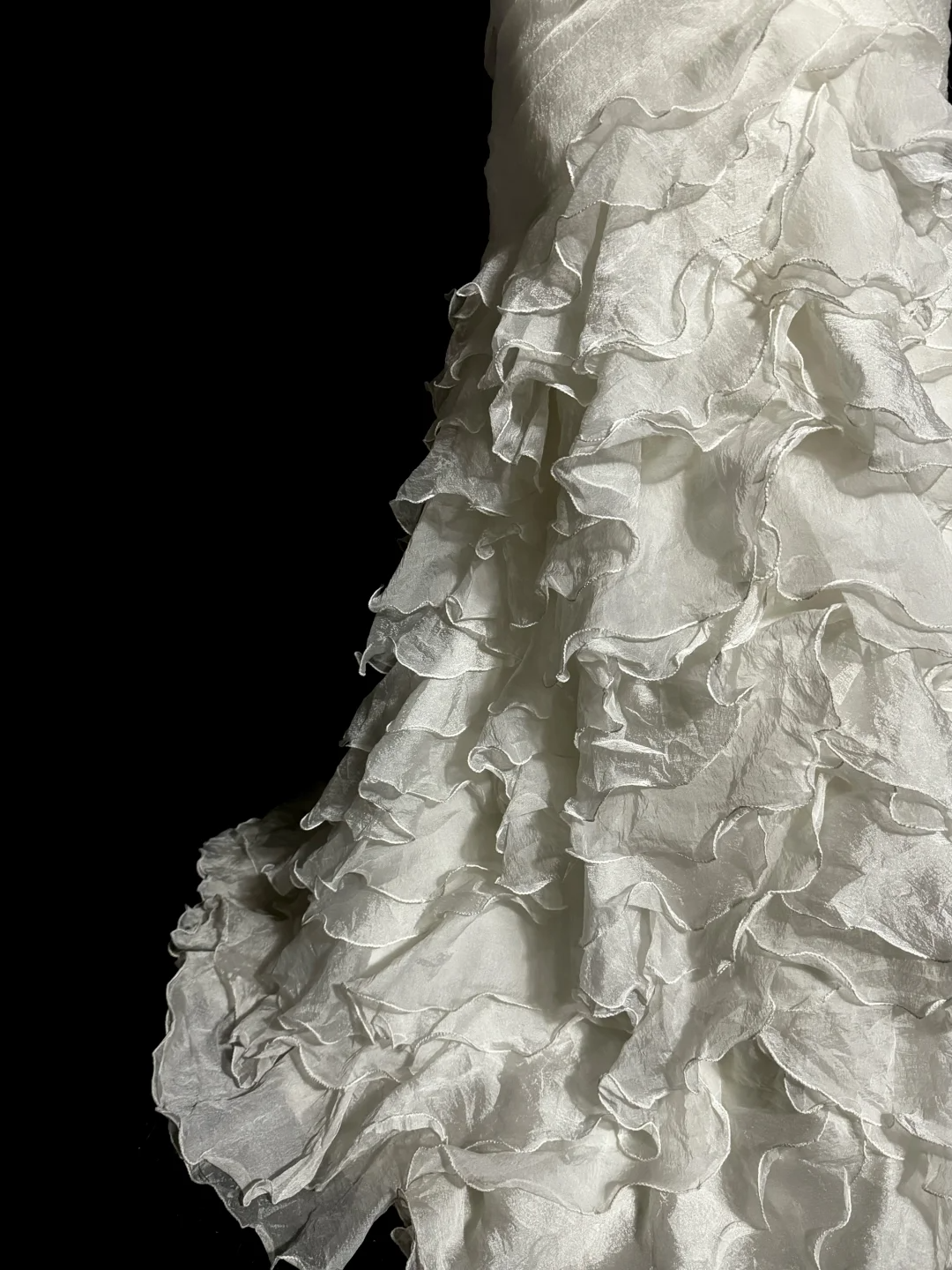 Classy Mermaid Sweetheart Tulle Ivory Long Wedding Dress Bridal Dresses