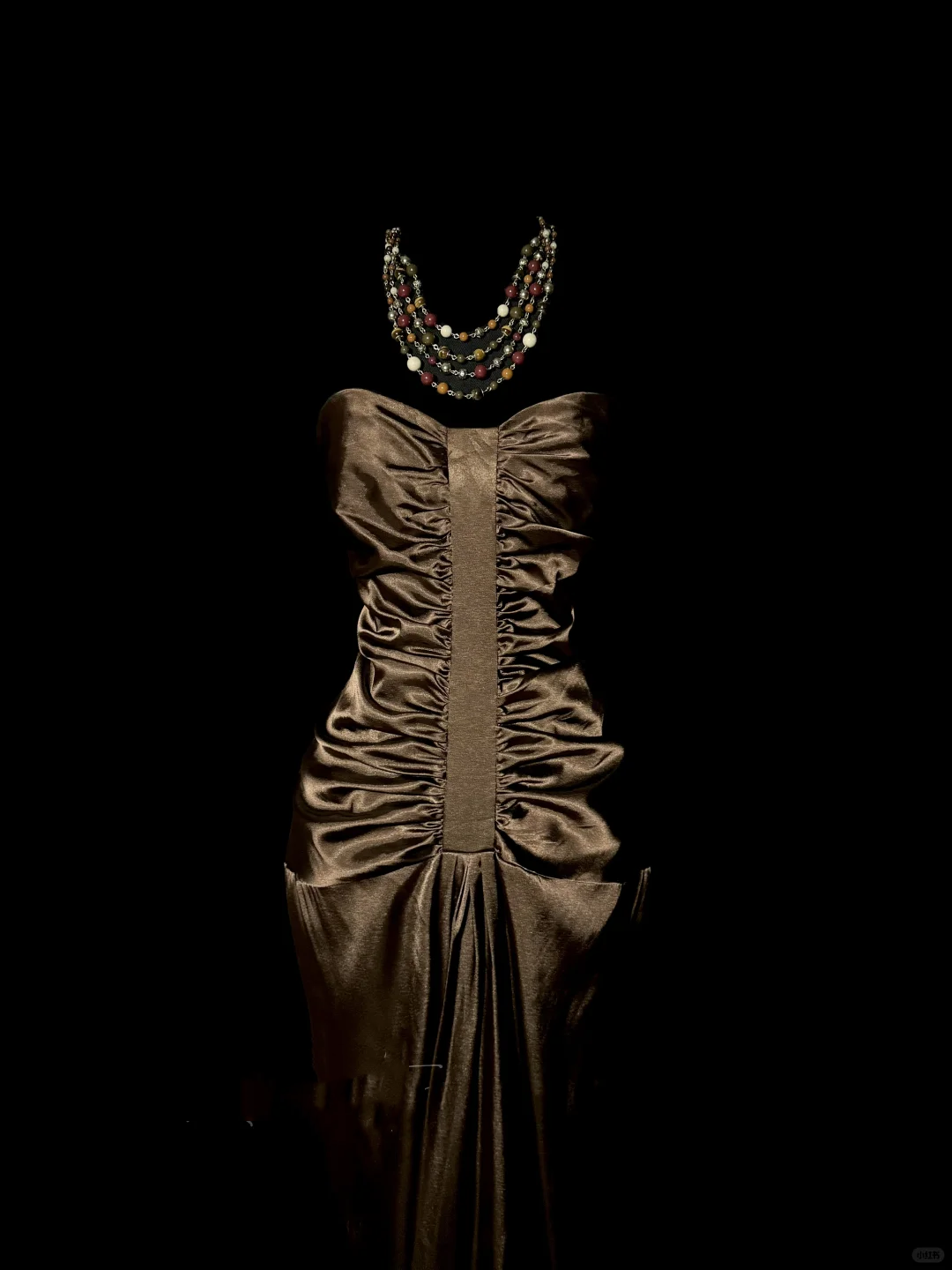 Vintage Mermaid Sweetheart Brown Long Prom Gown Fairy Prom Dresses