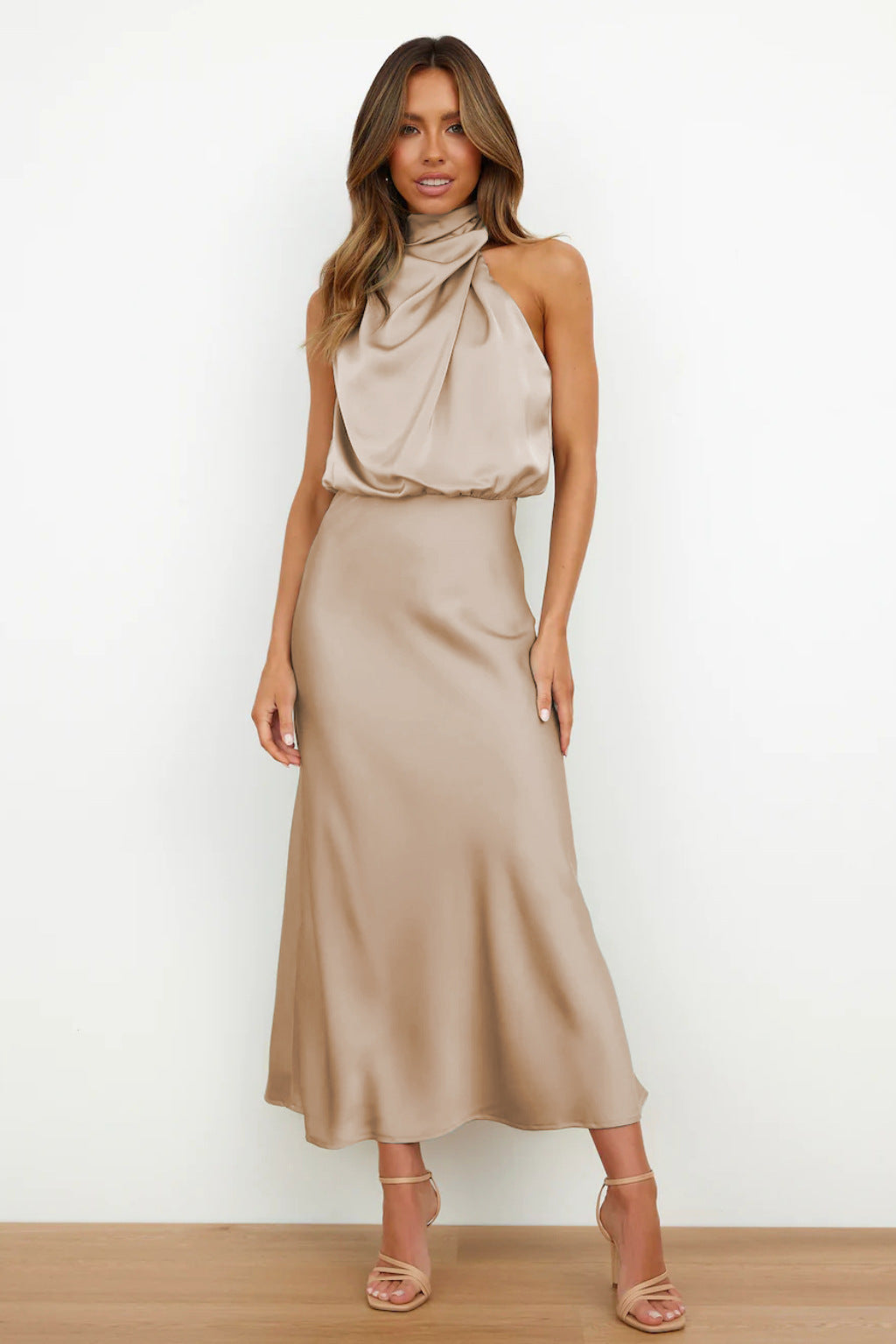 Tiffany Elegant Satin Dress