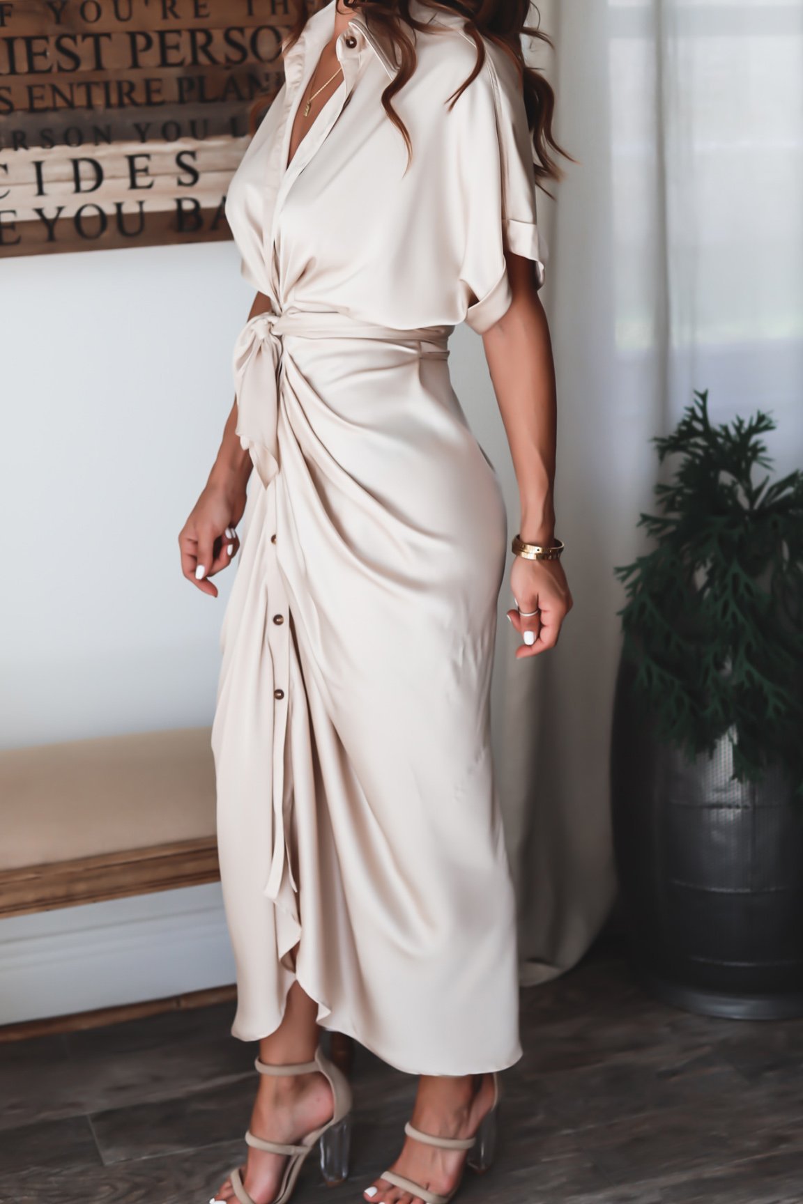 Yesenia Trendy and Elegant Summer Dress for Women Sophisticated Look