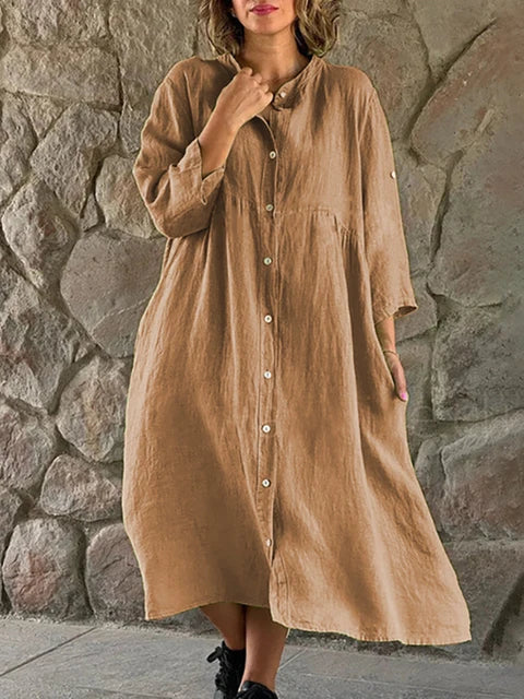 Olaya Casual and Stylish Summer Dress for Women Flattering Modern Fit
